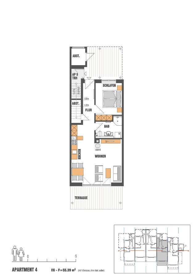Hafendorf Haus 7_ Apartment 4 Plau am See Eksteriør bilde